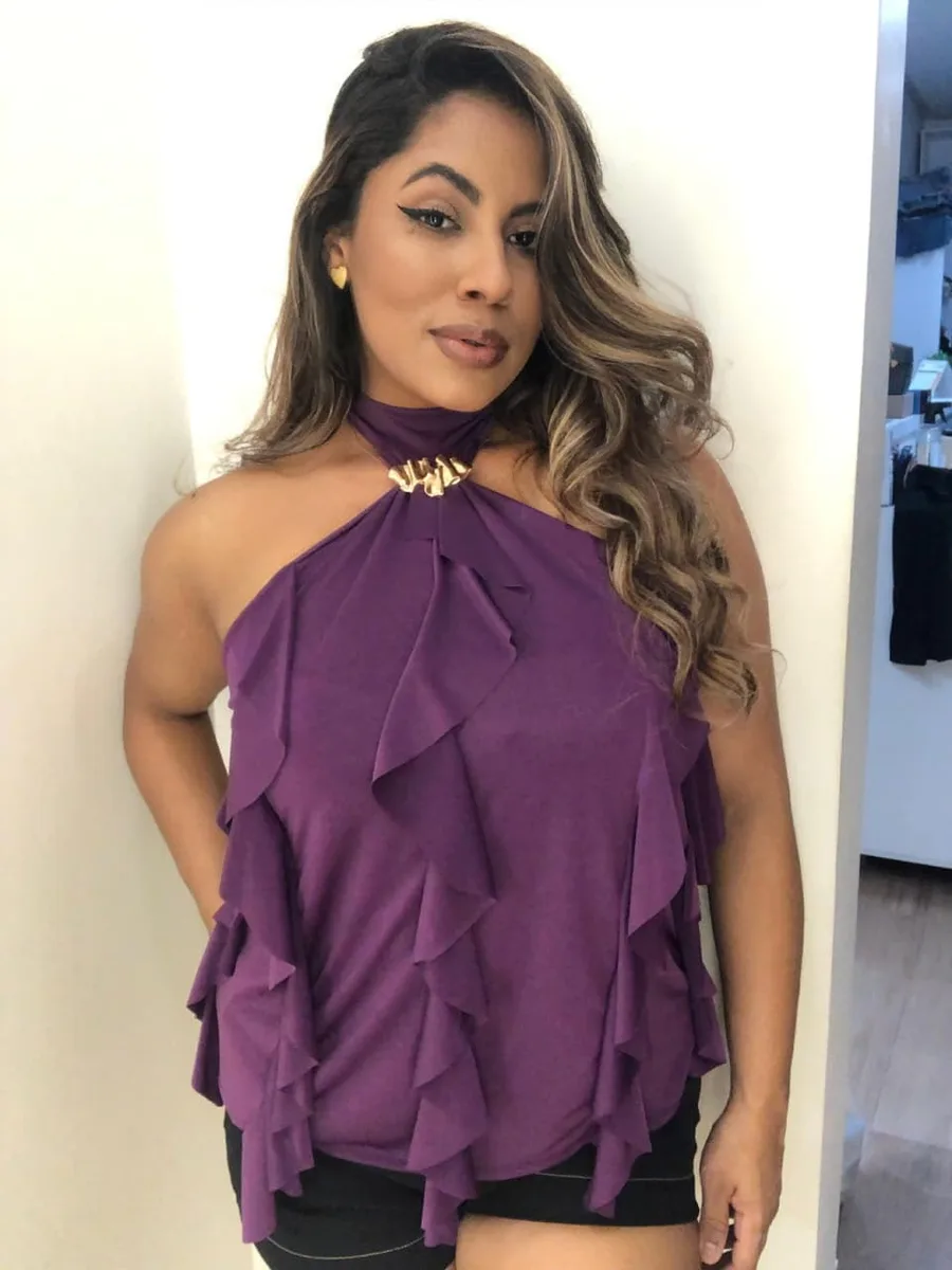 BLUSA BABADO